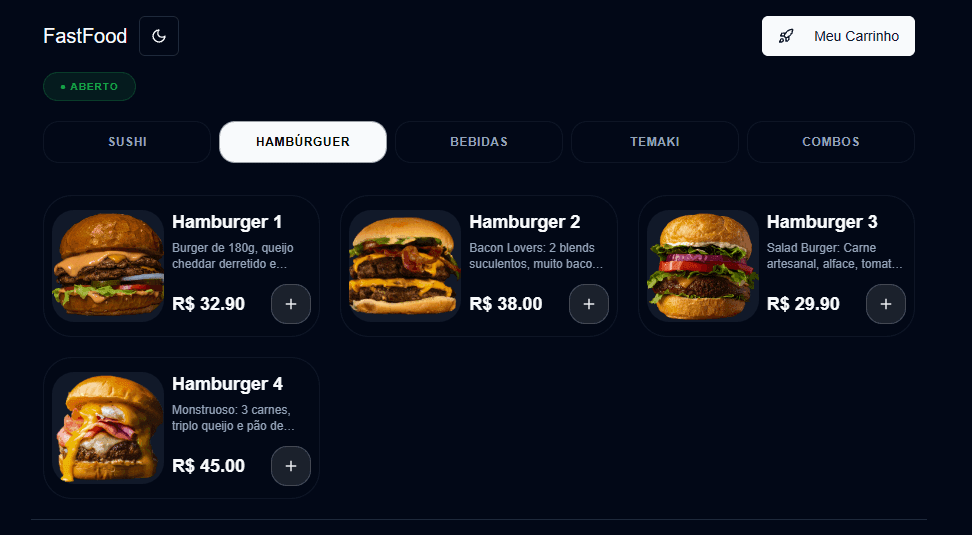 Fast Food Delivery System